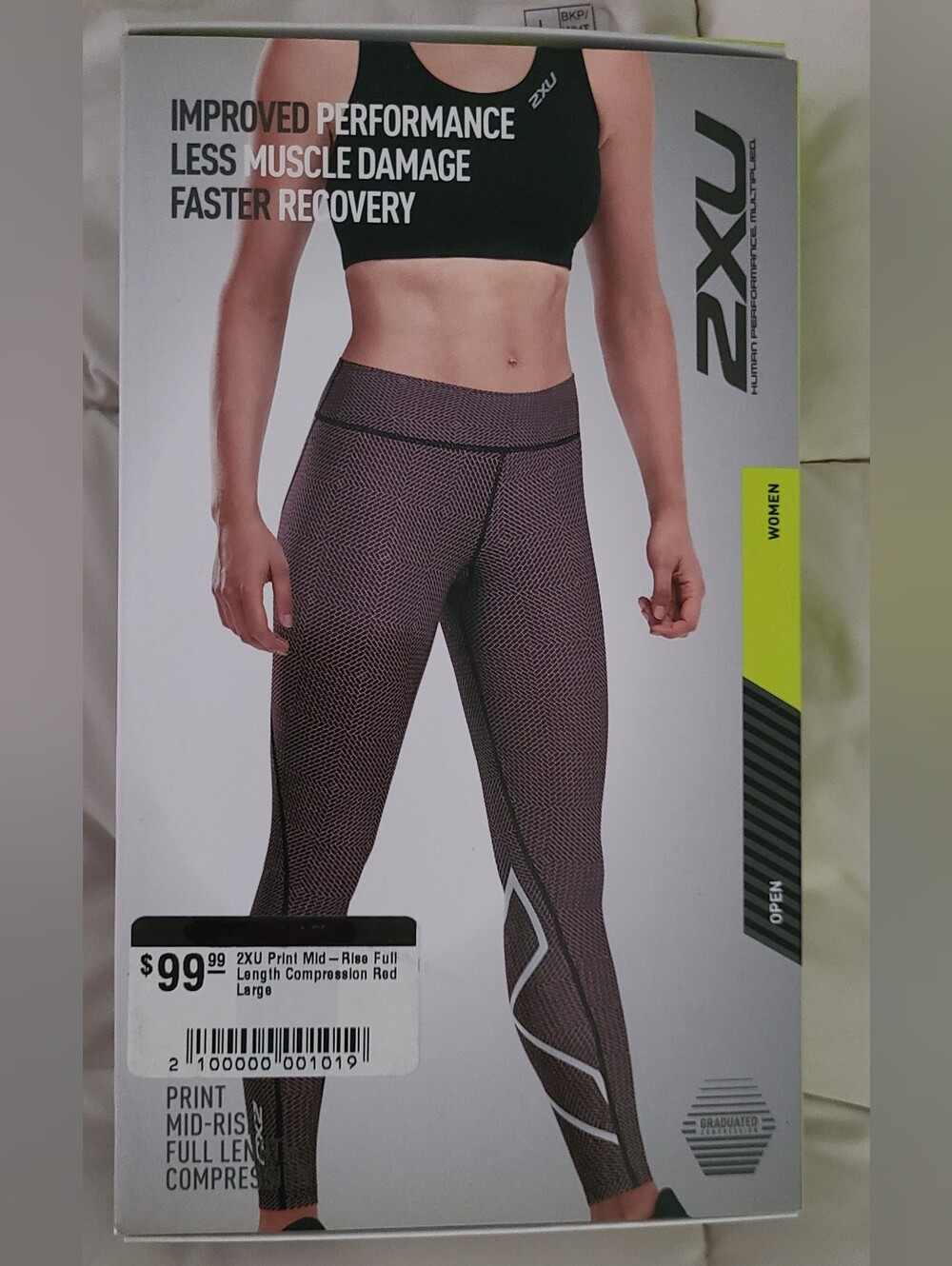 2XU Women’s Print Compression Leggings — BNWT